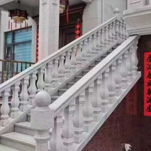 大连 天然石材 阳台庭院护栏、栏杆