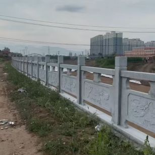 大连 石材河道栏杆