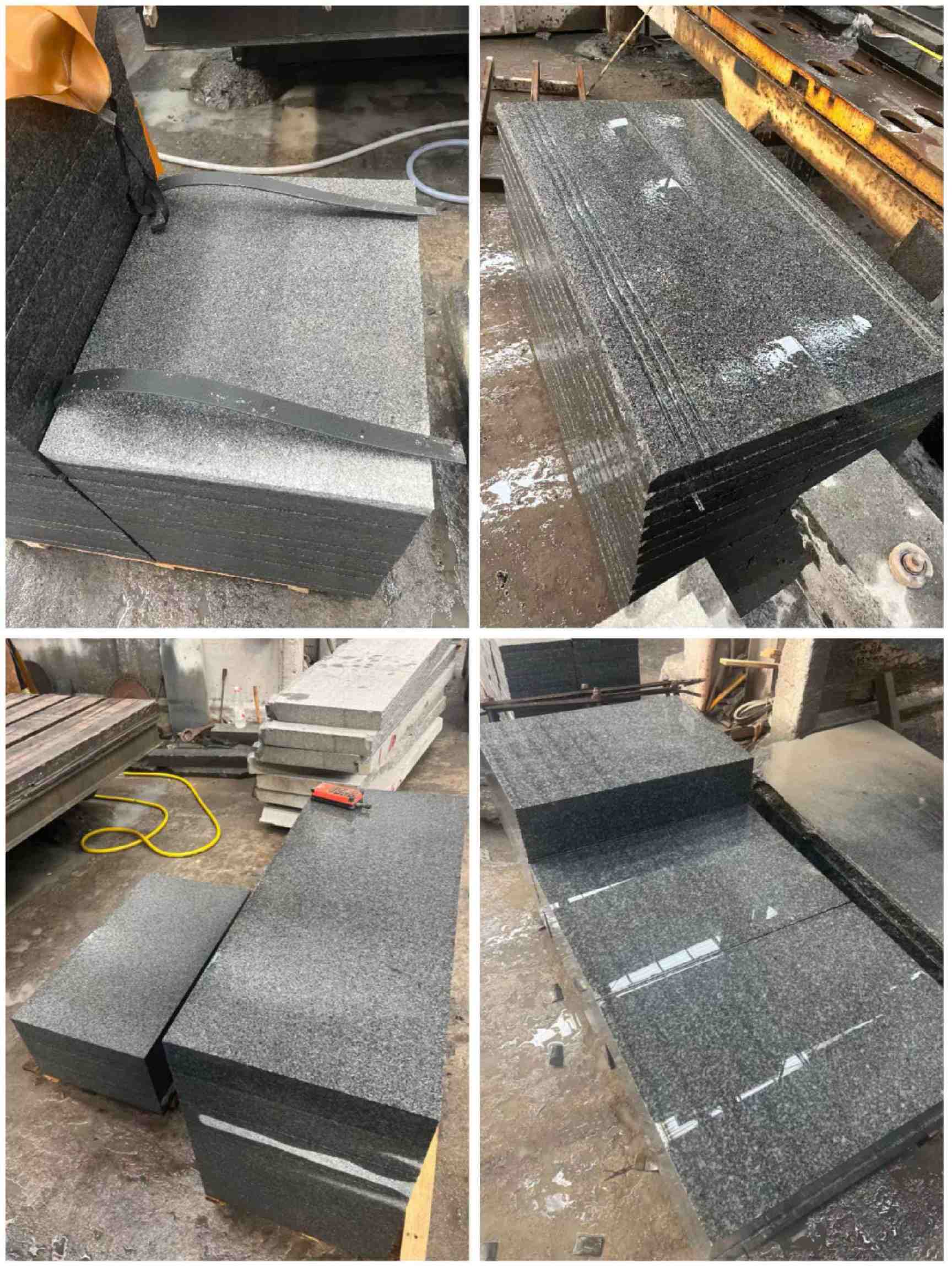 大连 芝麻黑地铺石材