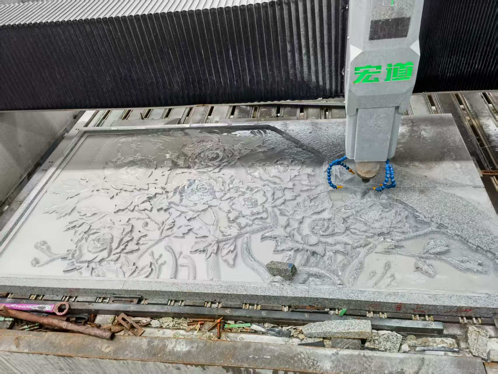 大连 别墅墙面石材雕刻