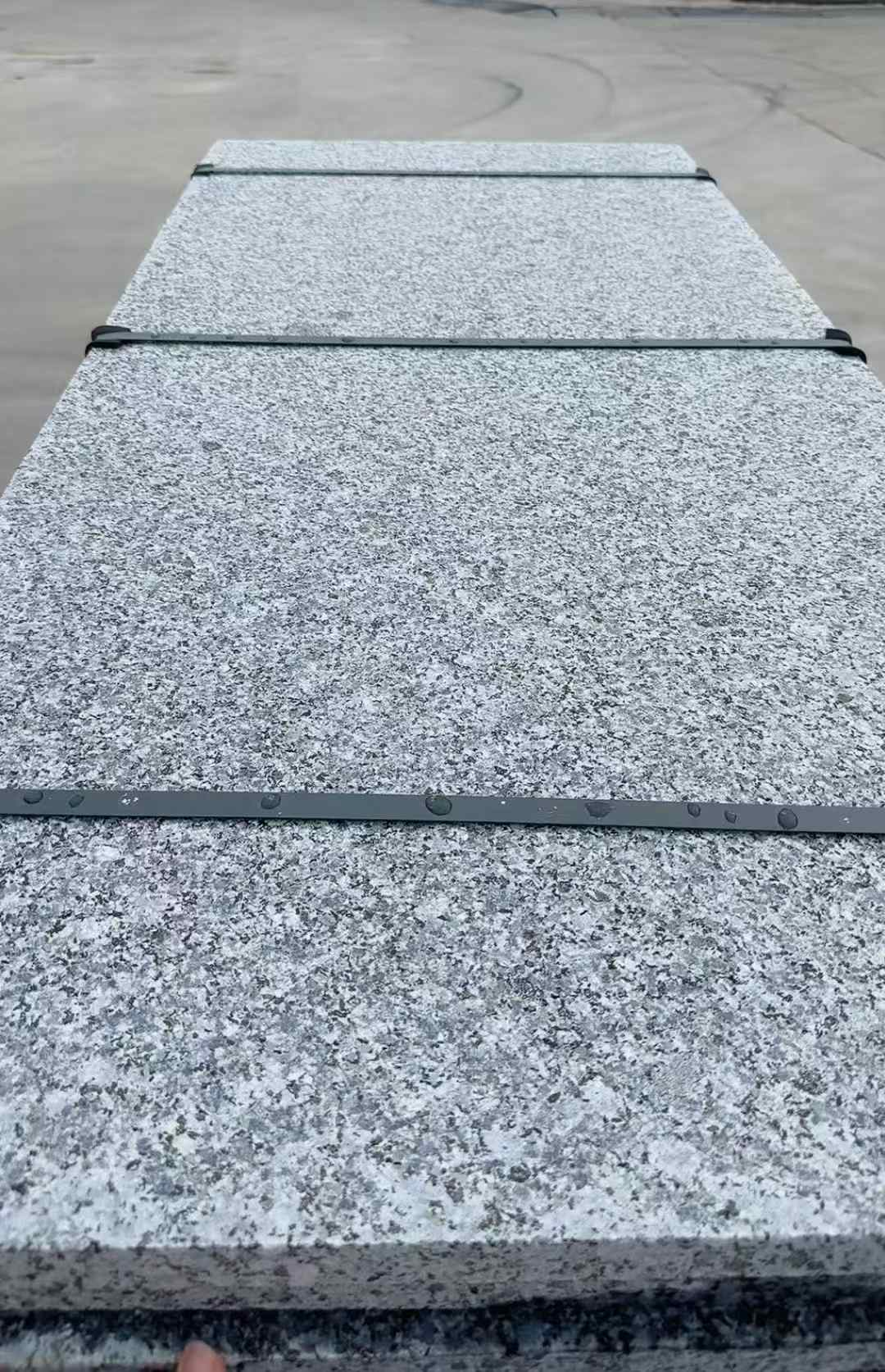 大连 芝麻黑火烧面毛板，条板，半成品