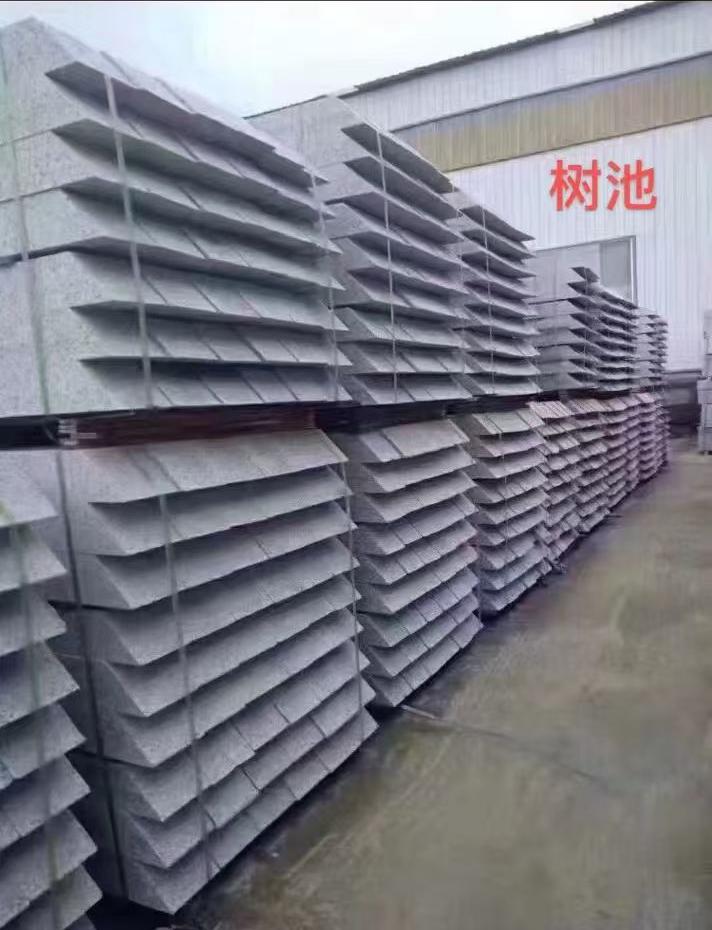 大连 芝麻灰切头树池